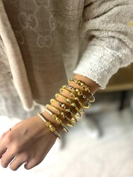 Mineli Pipe Bangle - Thumbnail