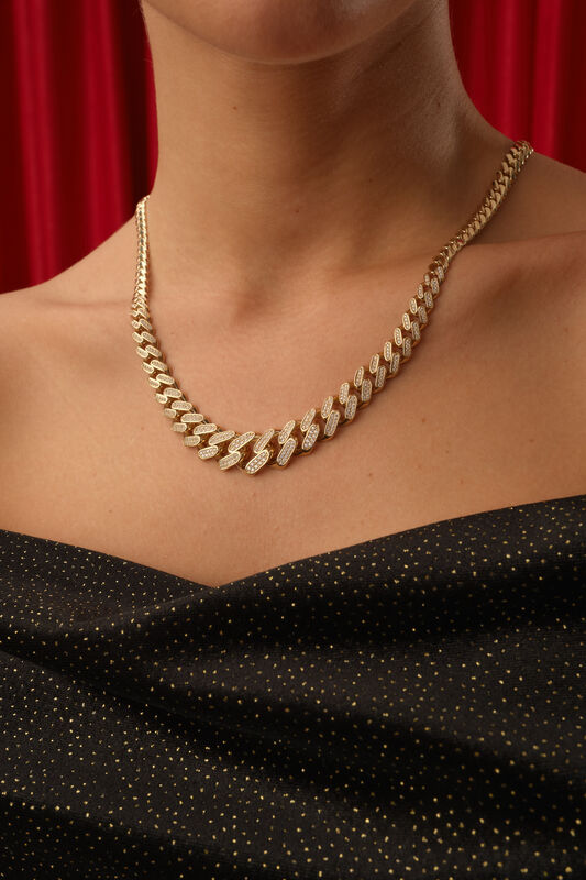  - İtalian Taşlı Süzme Gurmet Zincir