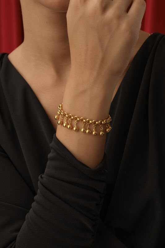  - 14k Top Sallantılı Bileklik