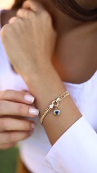 Mavi Göz-Viyana Bileklik - Thumbnail