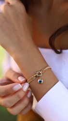 Mavi Göz-Viyana Bileklik - Thumbnail