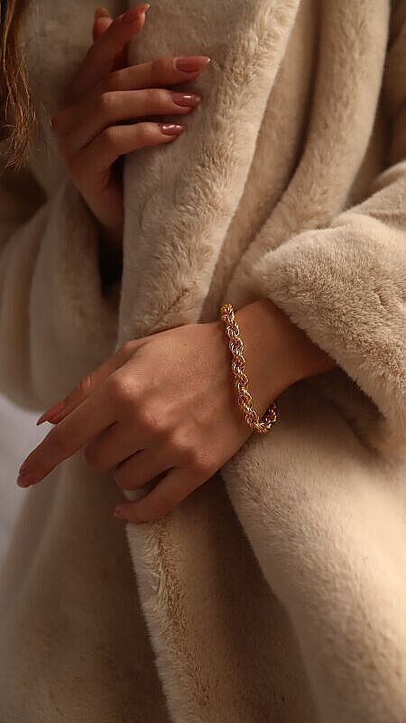 Kalın Boy Halat Bileklik - 1